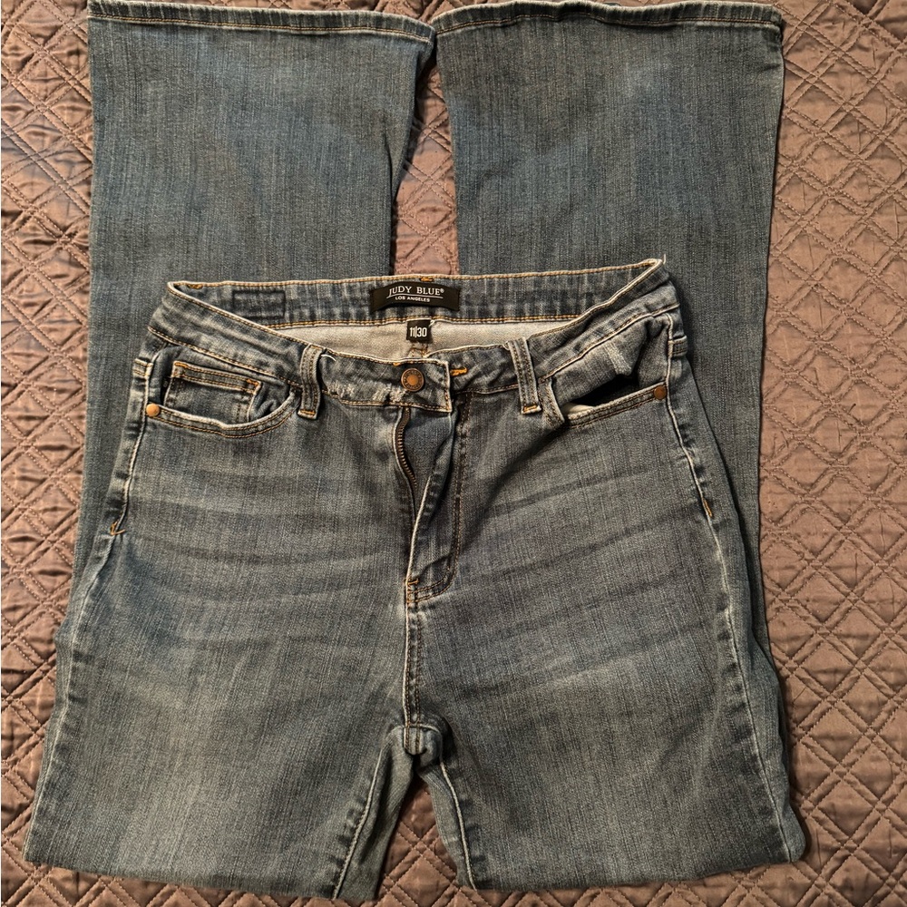 Judy Blue Women's Blue Flare Jeans